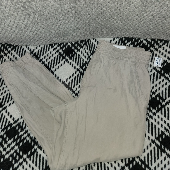 NWT Old Navy High Waisted Linen Jogger Pants - Picture 2 of 3